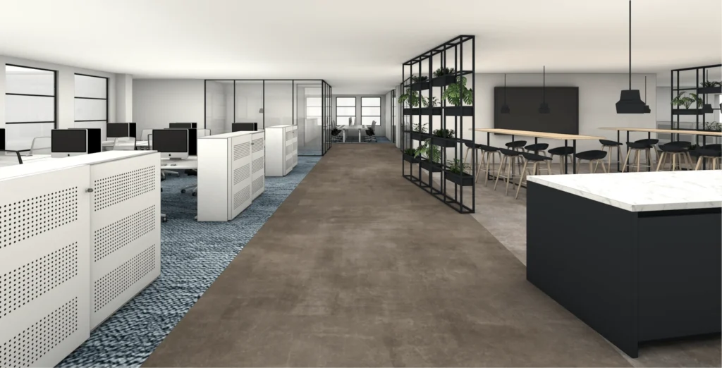 Svdh Vancis middenplein interieurinrichting