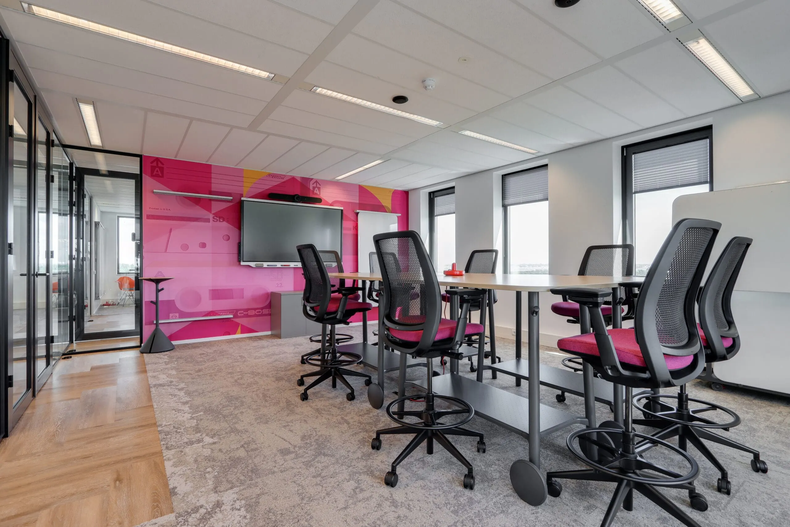 Dutch Process Innovators kantoorontwerp projectkamer